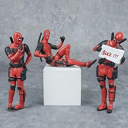 Deadpool Figure Set Of 3 – Crazygifts.in